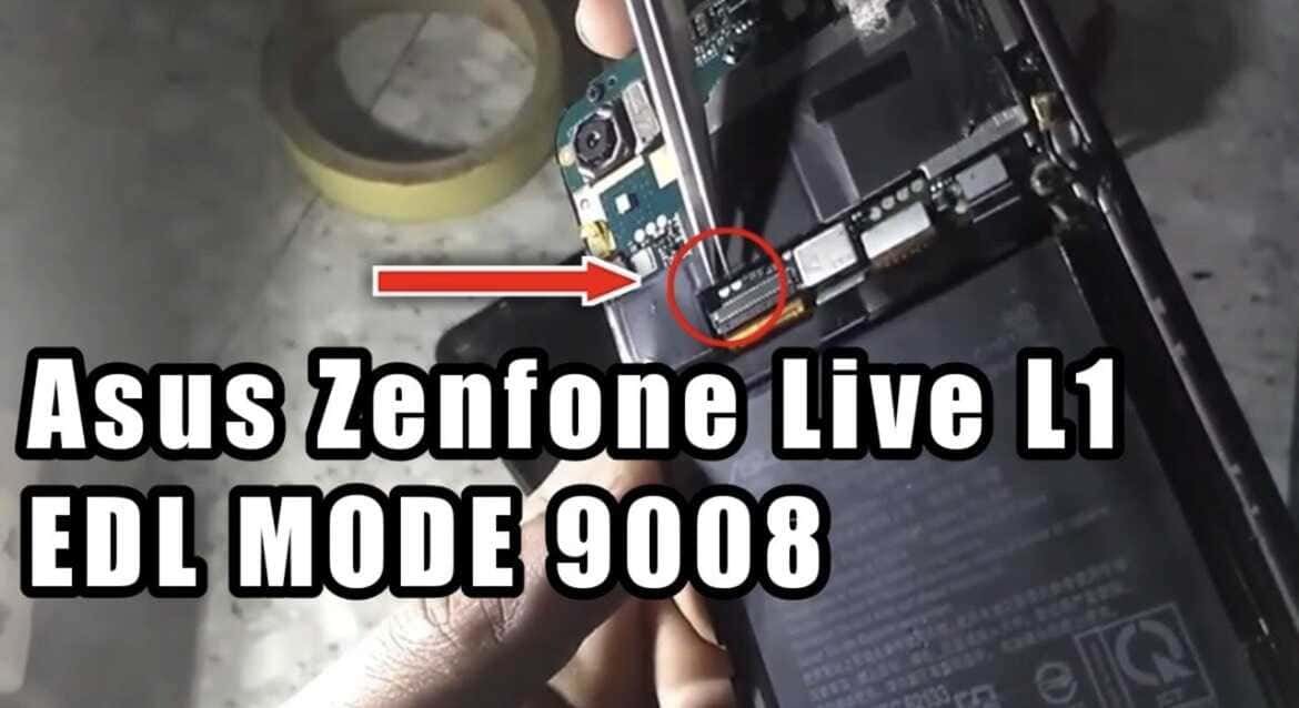 Asus Zenfone Live L1 Za550kl Test Point / EDL Point